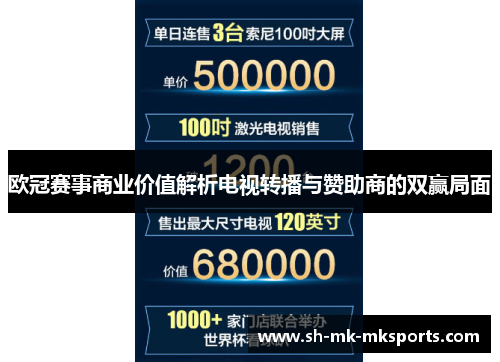 欧冠赛事商业价值解析电视转播与赞助商的双赢局面